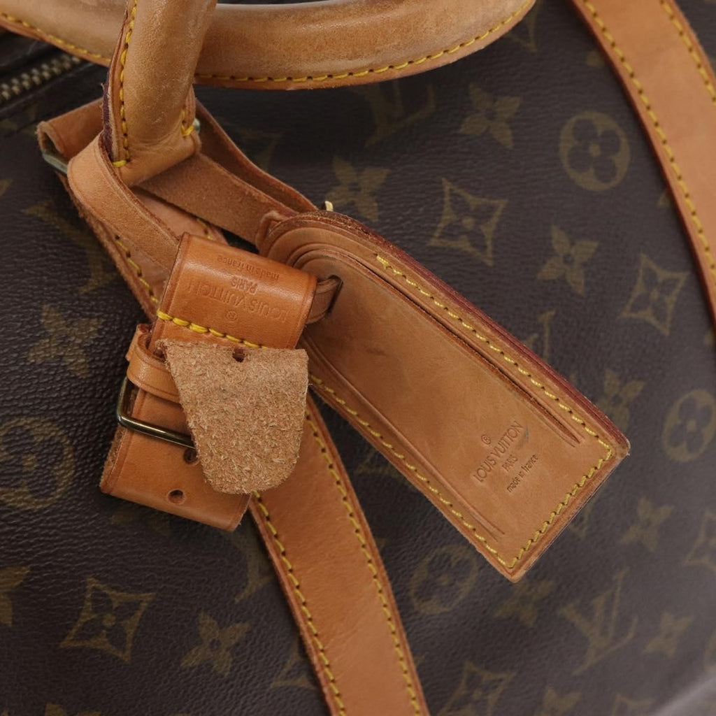 Louis Vuitton Keepall Bag Monogram Canvas Brown Canvas Travel Bag Bag (Pre-Owned)