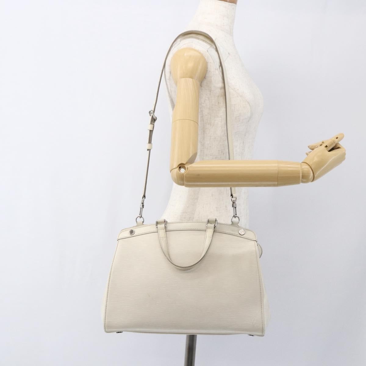Louis Vuitton Blair Epi Leather Beige Leather Handbag (Pre-Owned)