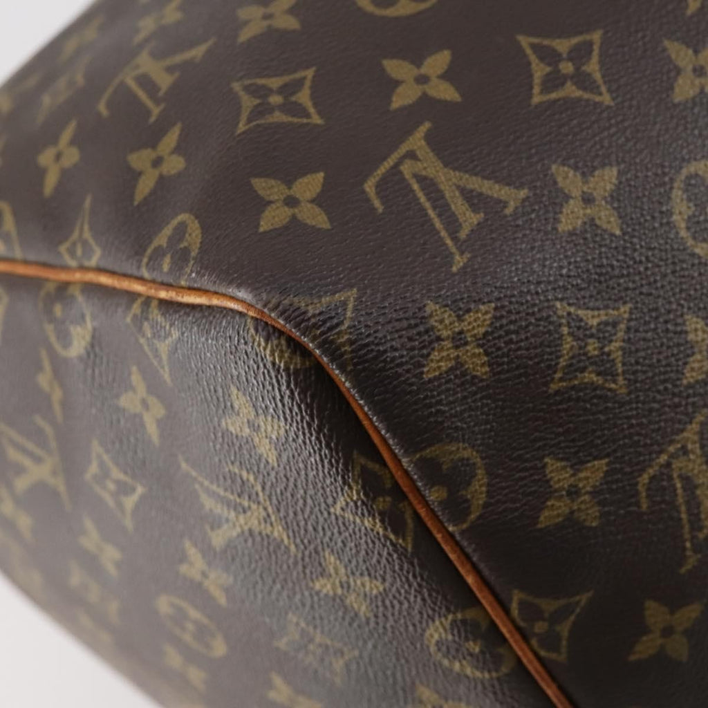Louis Vuitton Keepall Bag Monogram Canvas Brown Canvas Travel Bag Bag (Pre-Owned)