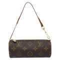 Louis Vuitton Papillon Pochette Monogram Canvas Brown Canvas Clutche & Pouche Bag (Pre-Owned)
