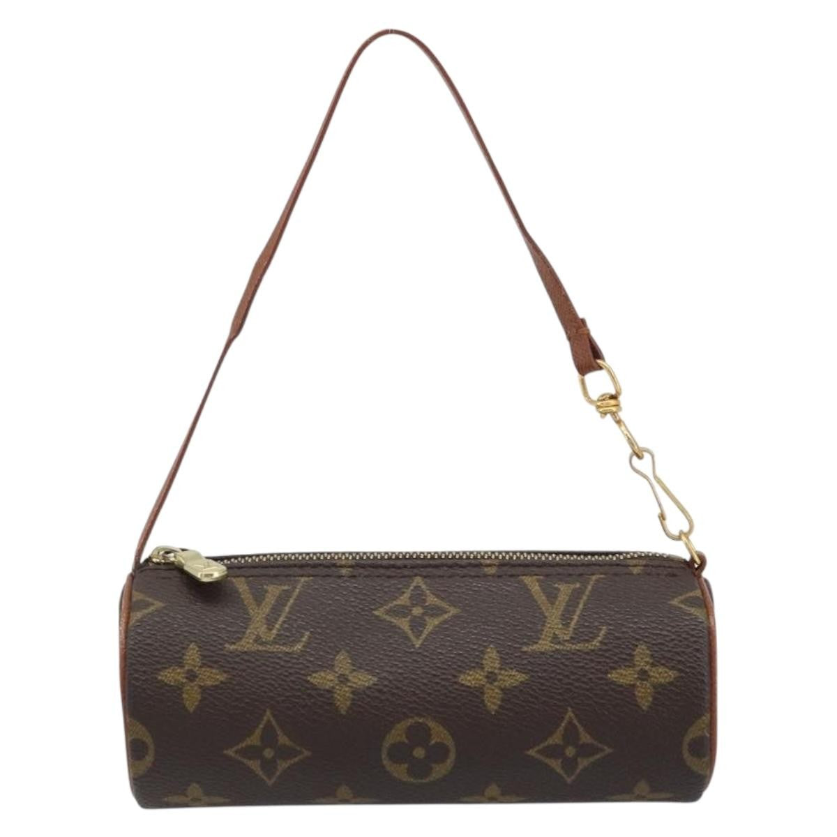 Louis Vuitton Papillon Pochette Monogram Canvas Brown Canvas Clutche & Pouche Bag (Pre-Owned)