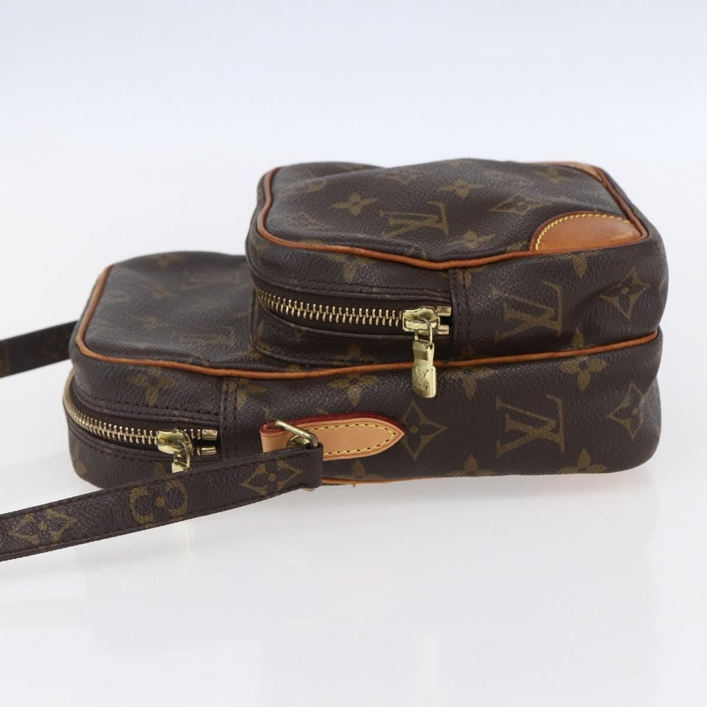 Louis Vuitton Amazone Bag Monogram Canvas Brown Canvas Shoulder Bag Bag (Pre-Owned)
