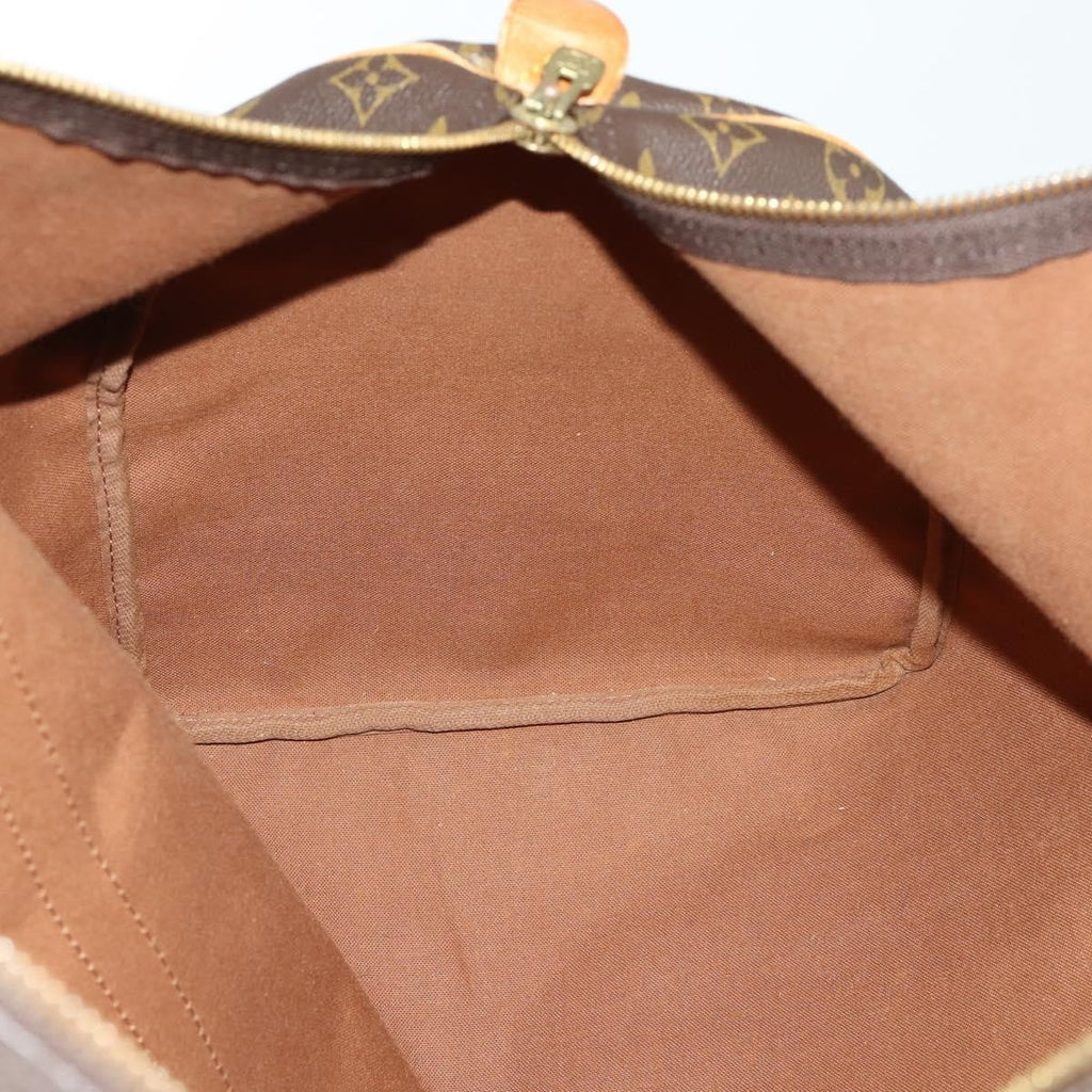 Louis Vuitton Keepall Bag Monogram Canvas Brown Canvas Travel Bag Bag (Pre-Owned)