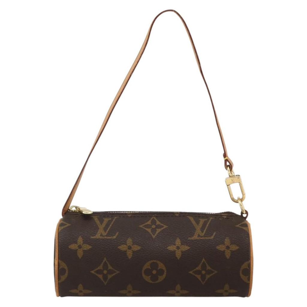 Louis Vuitton Papillon Pochette Monogram Canvas Brown Canvas Clutche & Pouche Bag (Pre-Owned)
