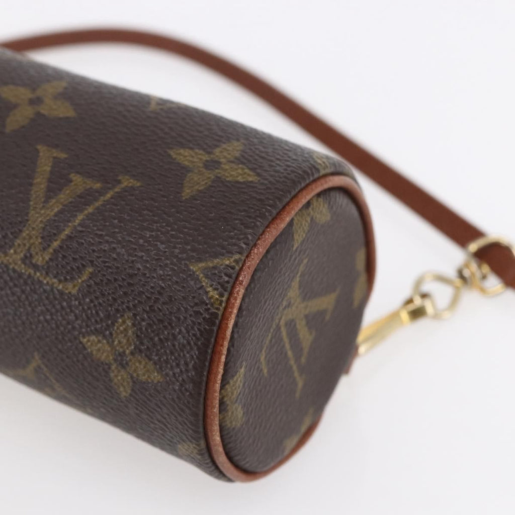 Louis Vuitton Papillon Pochette Monogram Canvas Brown Canvas Clutche & Pouche Bag (Pre-Owned)