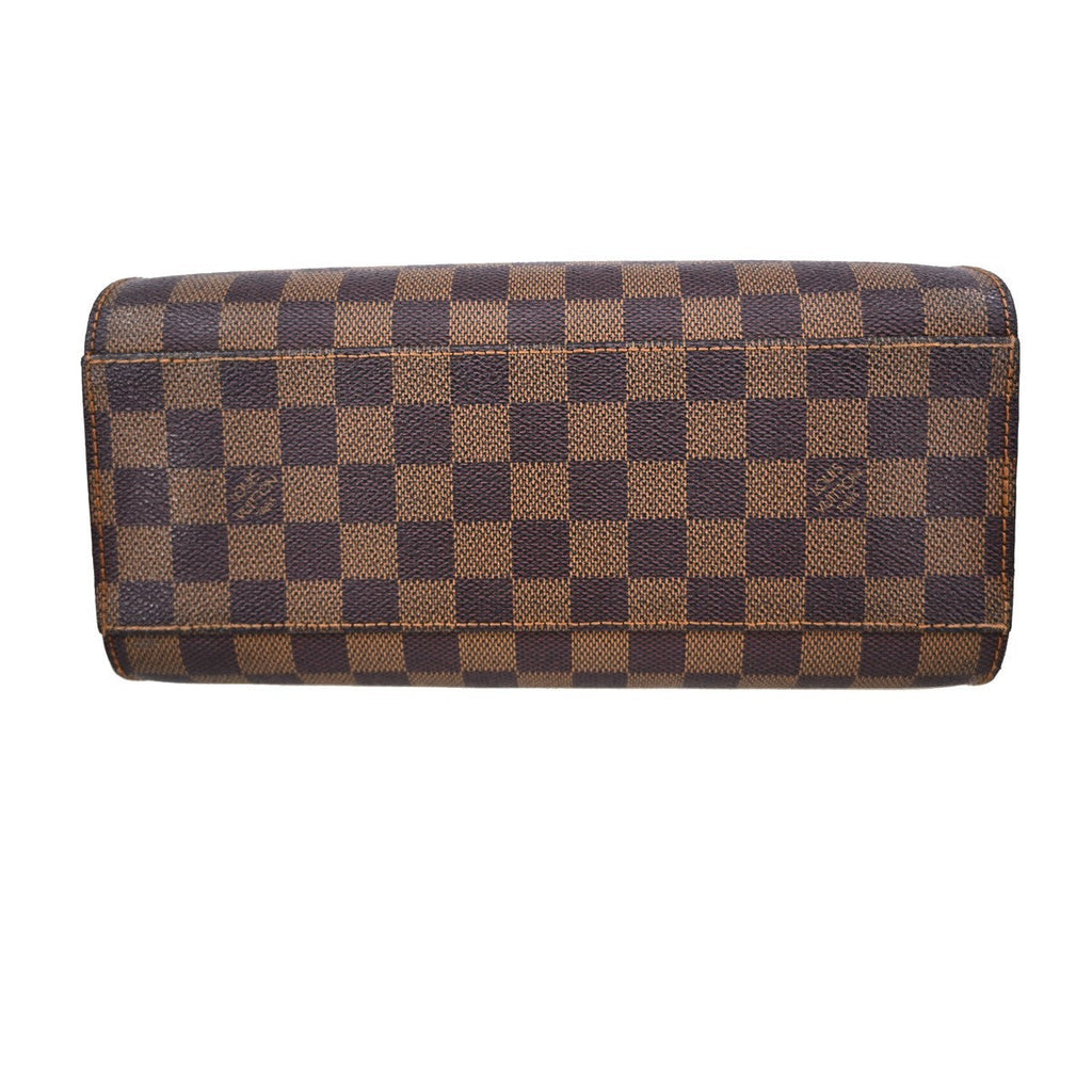 Louis Vuitton Triana Bag Damier Brown Canvas Handbag (Pre-Owned)