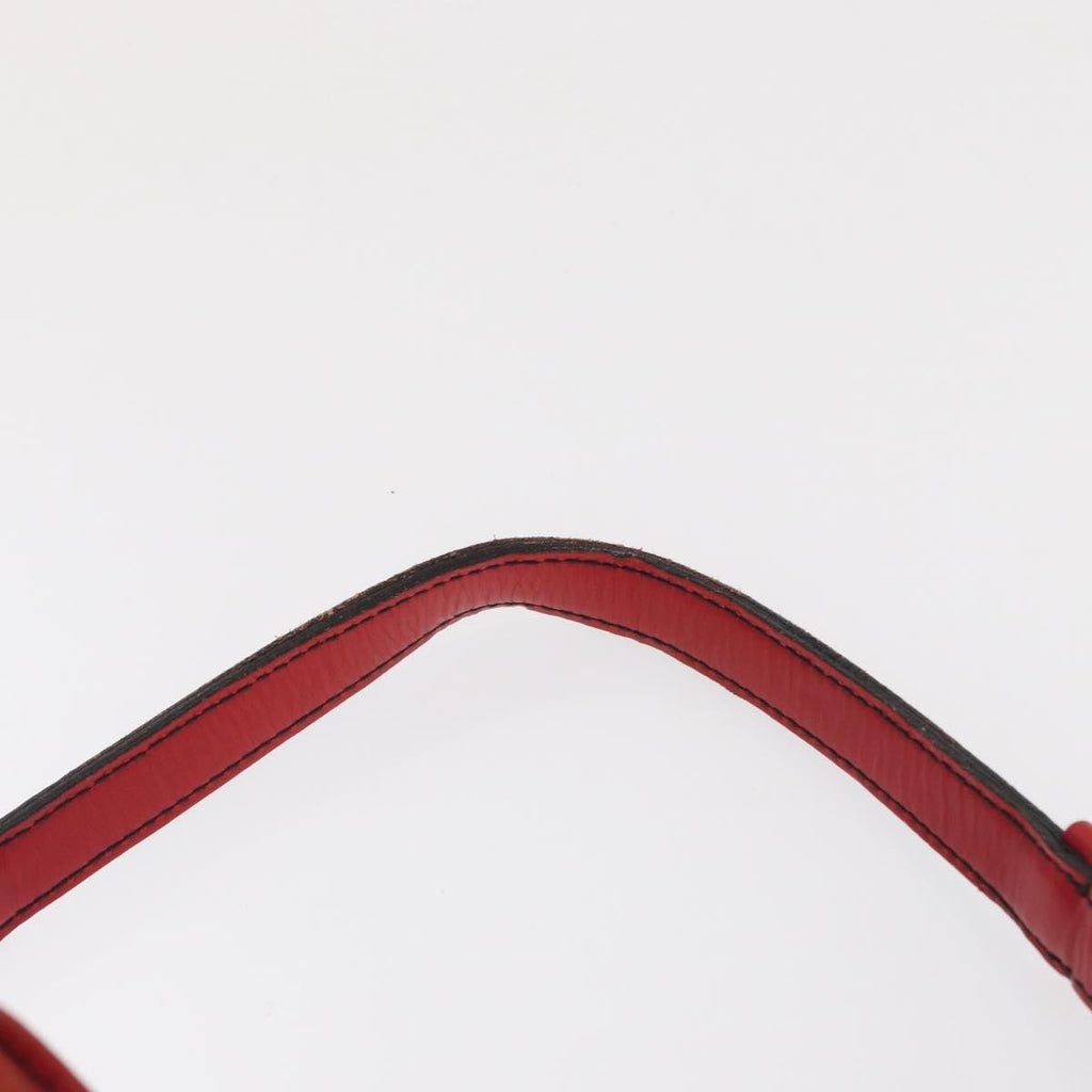 Louis Vuitton Noe Handbag Epi Leather Red Leather Shoulder Bag Bag (Pre-Owned)