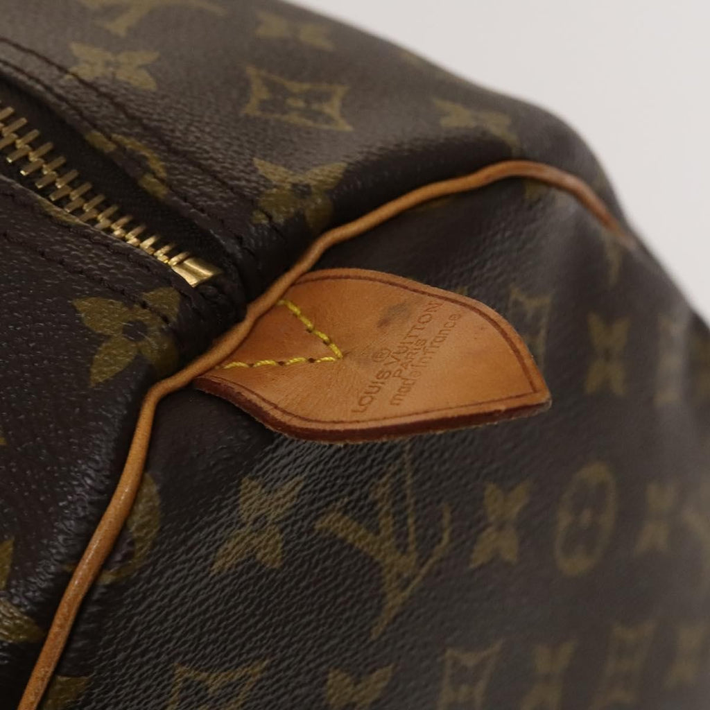 Louis Vuitton Keepall Bag Monogram Canvas Brown Canvas Travel Bag Bag (Pre-Owned)