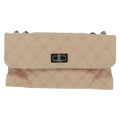 Chanel 2.55 Shoulder Bag Leather Pink Leather Shoulder Bag Bag (Pre-Owned)
