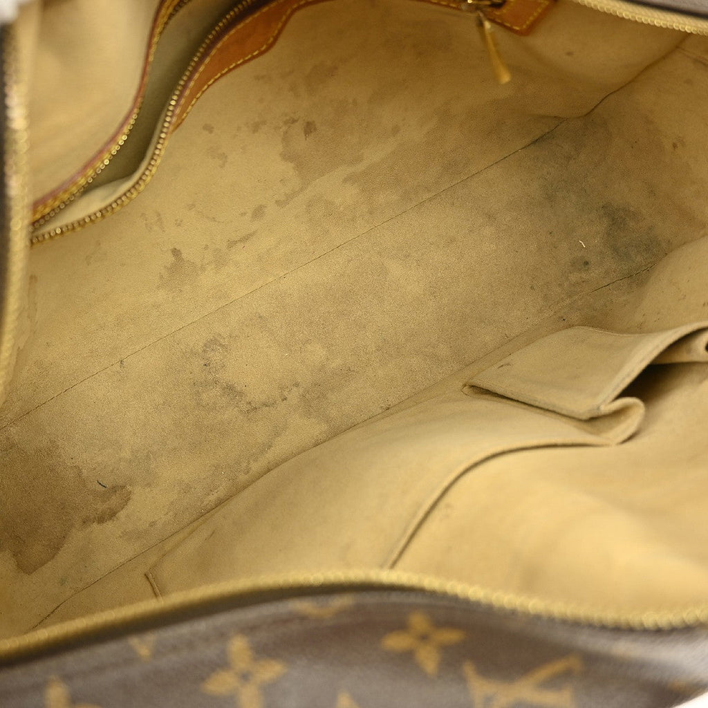 Louis Vuitton Cite Handbag Monogram Canvas Brown Canvas Clutche & Pouche Bag (Pre-Owned)