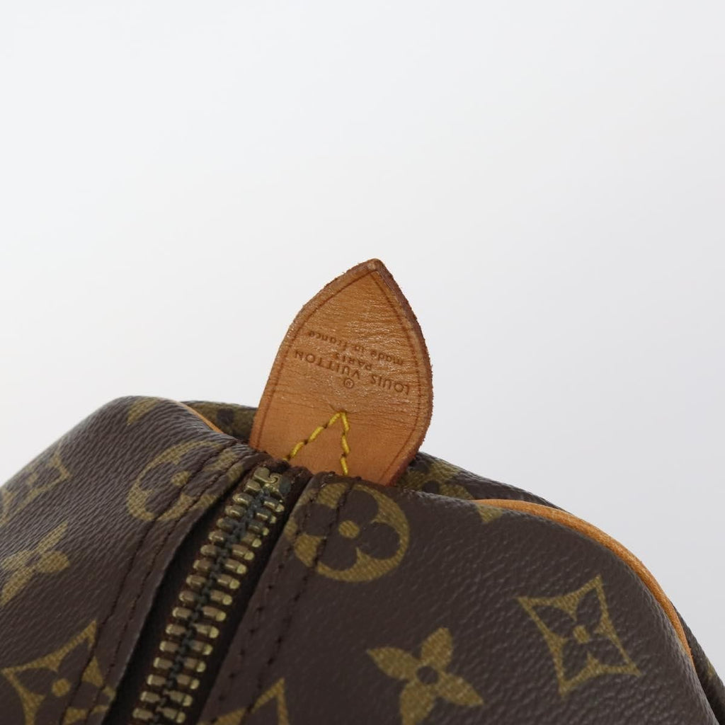 Louis Vuitton Keepall Bag Monogram Canvas Brown Canvas Bag (Pre-Owned)