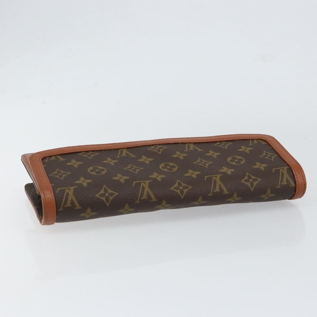 Louis Vuitton Dame Pochette Monogram Canvas Brown Canvas Clutche & Pouche Bag (Pre-Owned)