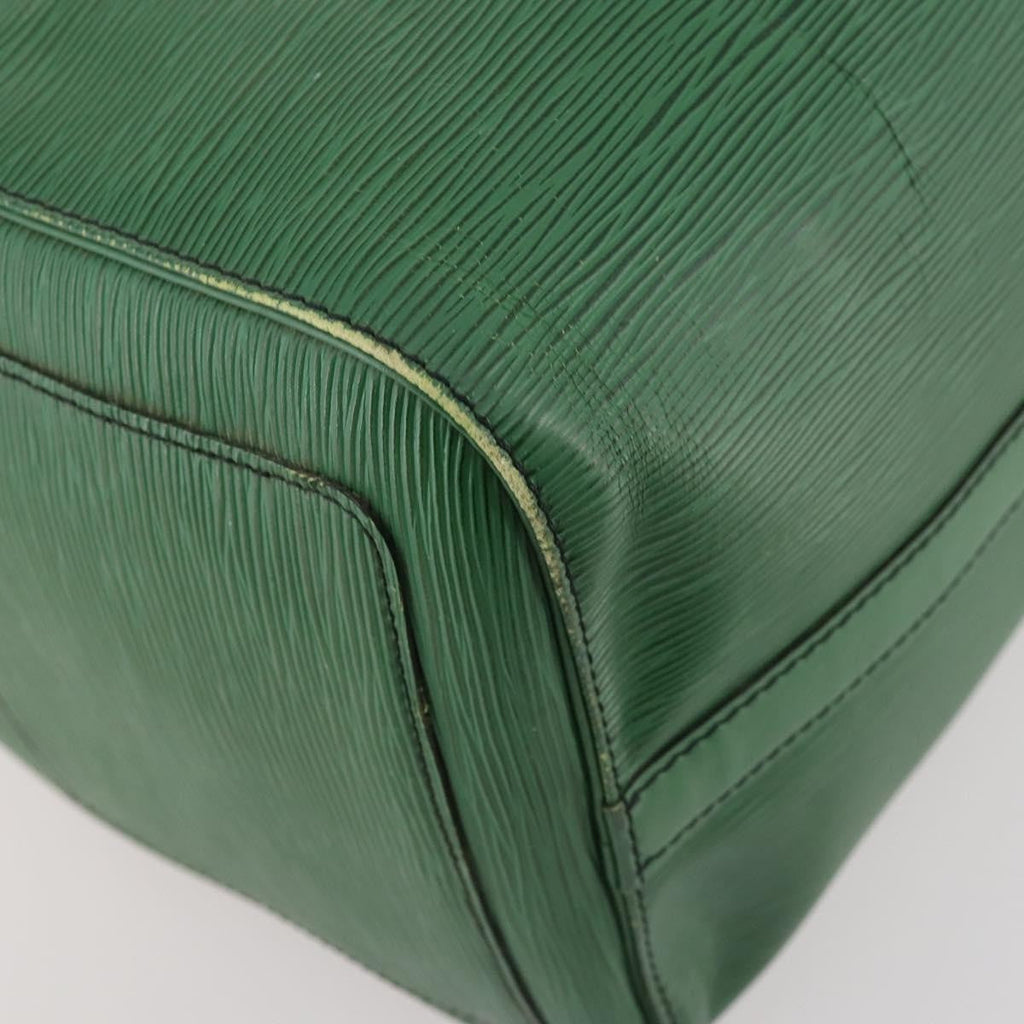 Louis Vuitton Keepall Bag Epi Leather Green Leather Travel Bag Bag (Pre-Owned)