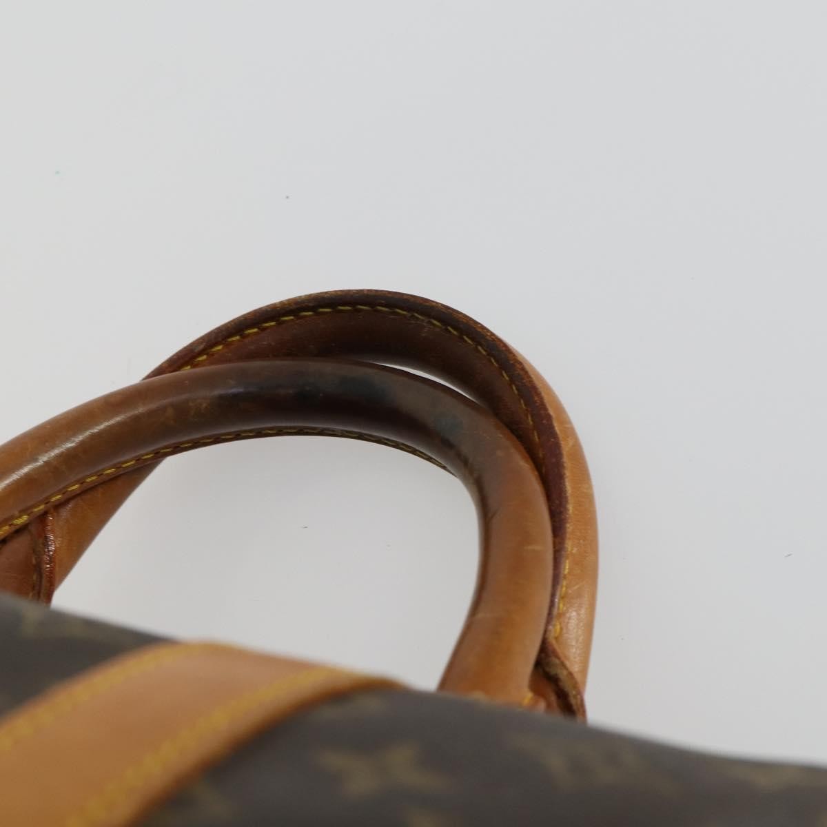 Louis Vuitton Keepall Bag Monogram Canvas Brown Canvas Travel Bag Bag (Pre-Owned)