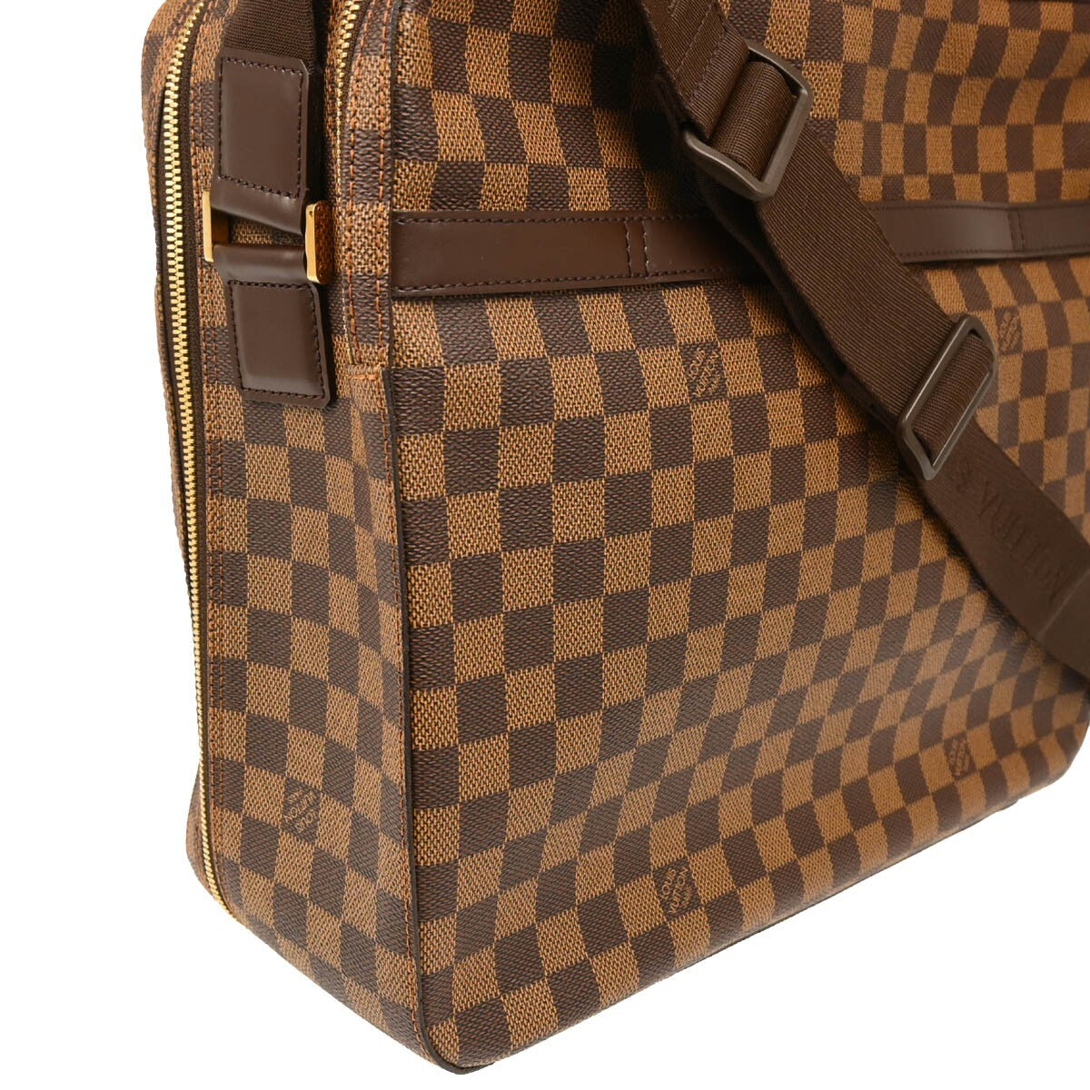 Louis Vuitton Dorsoduro Messenger Bag Damier Brown Canvas Shoulder Bag Bag (Pre-Owned)