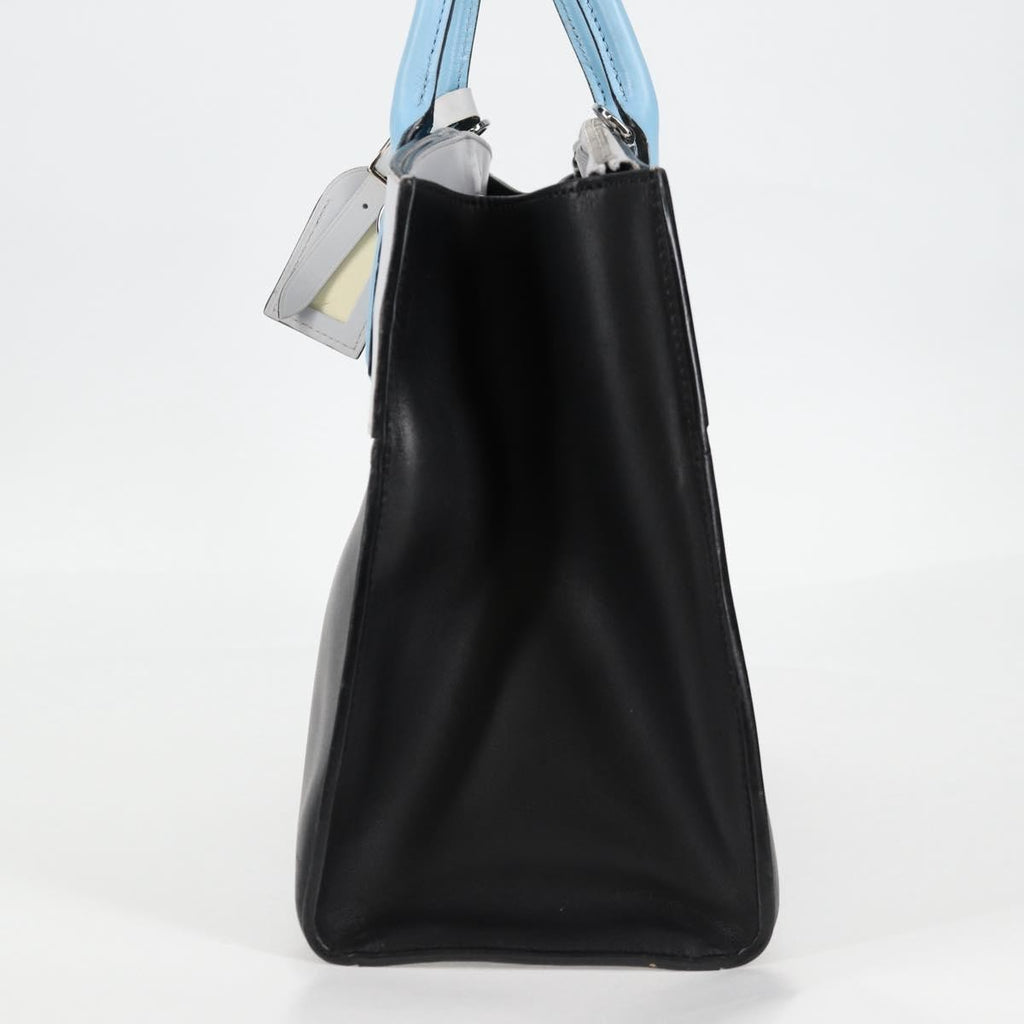 Louis Vuitton City Steamer Handbag Leather Black Leather Handbag (Pre-Owned)