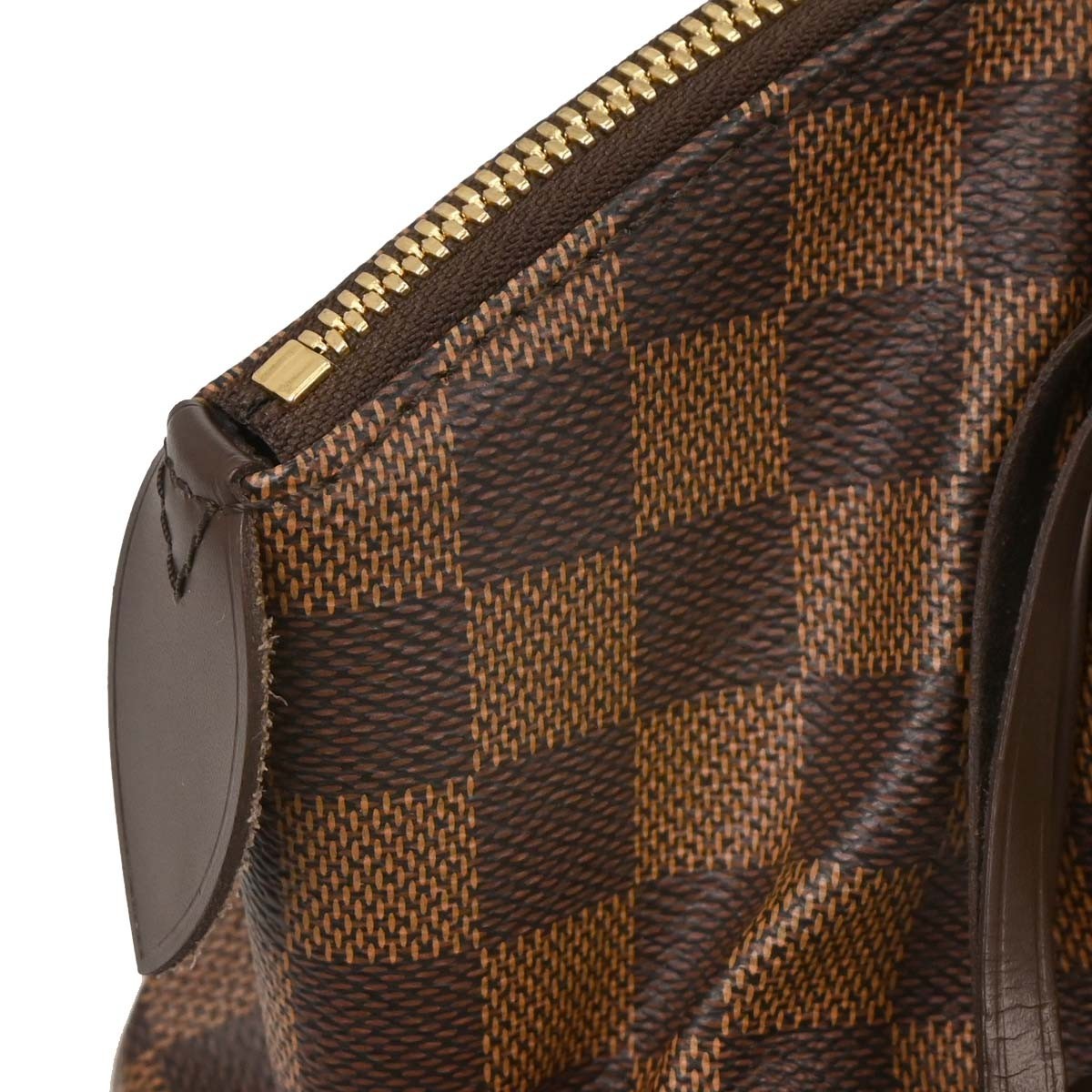 Louis Vuitton Verona Handbag Damier Brown Canvas Handbag (Pre-Owned)