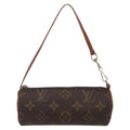 Louis Vuitton Papillon Pochette Monogram Canvas Brown Canvas Clutche & Pouche Bag (Pre-Owned)
