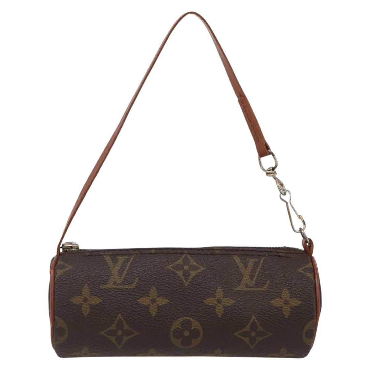Louis Vuitton Papillon Pochette Monogram Canvas Brown Canvas Clutche & Pouche Bag (Pre-Owned)