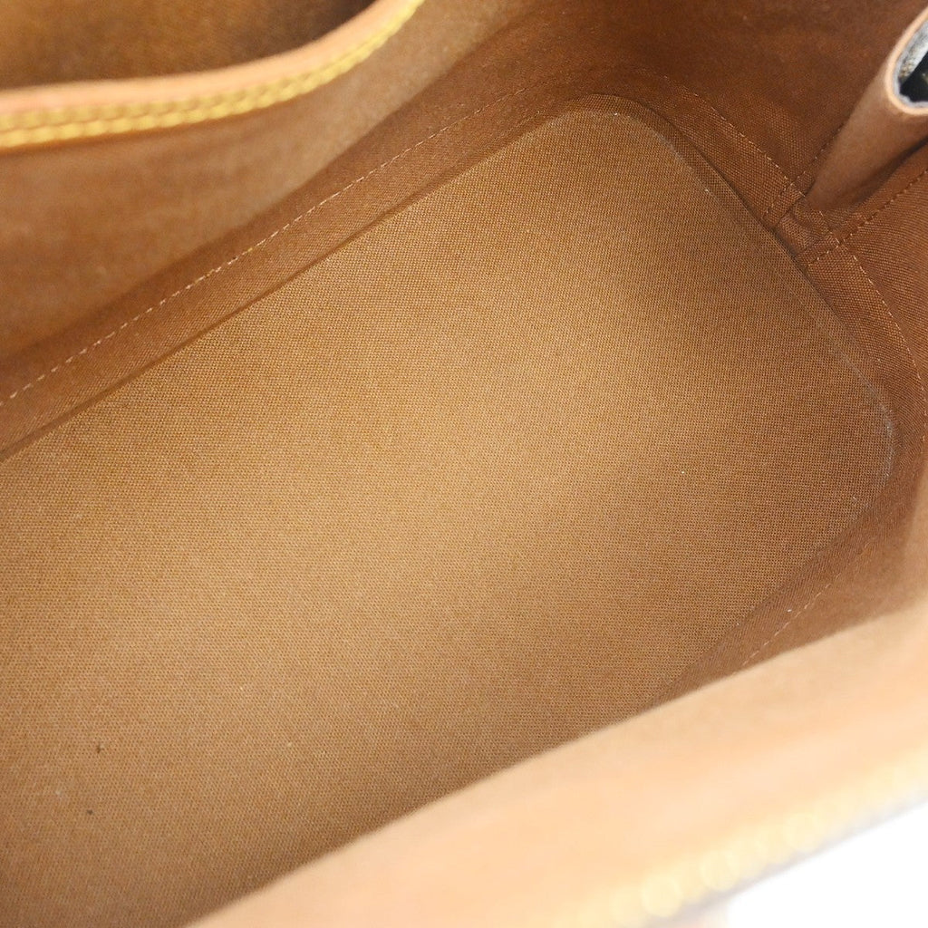 Louis Vuitton Alma Handbag Monogram Canvas Brown Canvas Handbag (Pre-Owned)