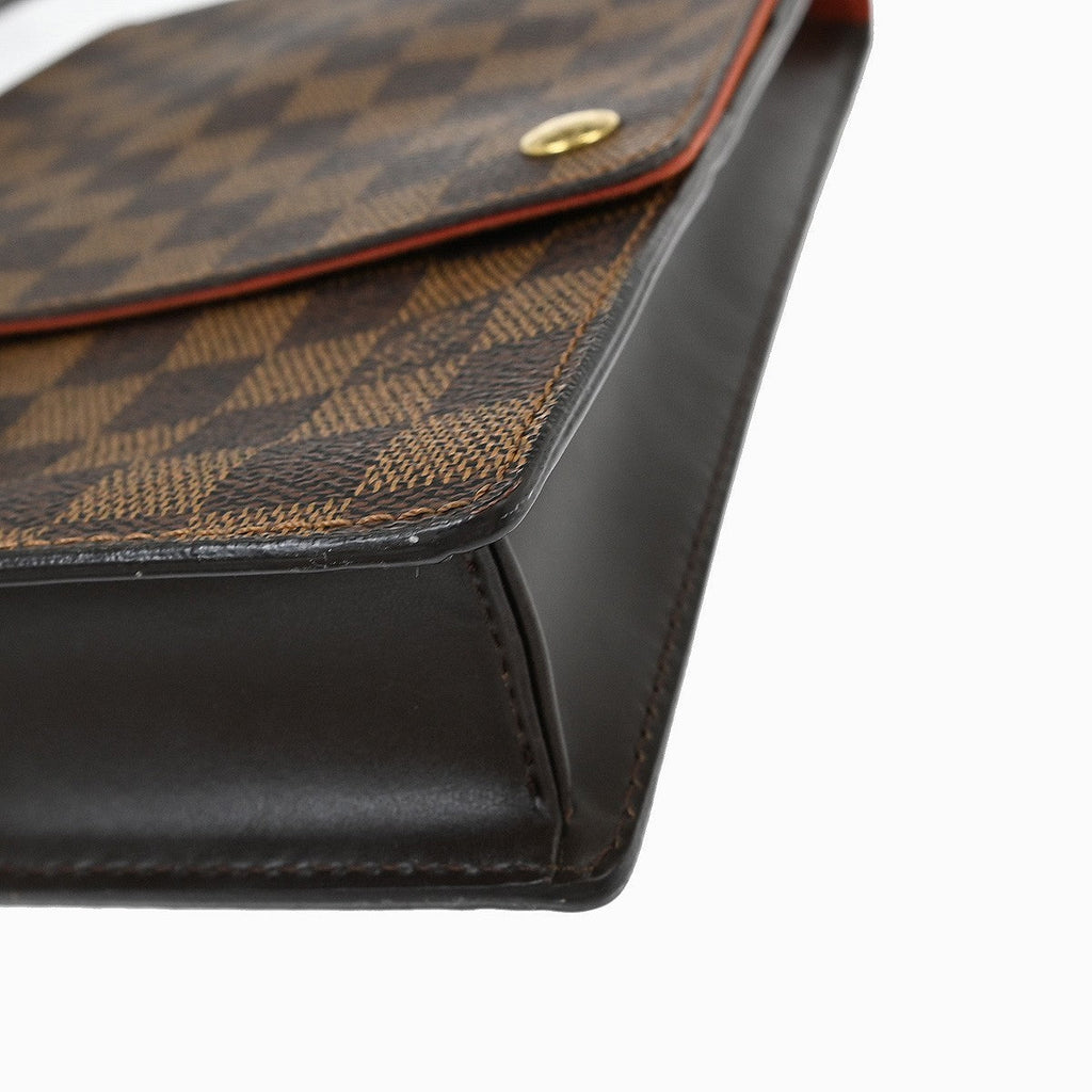 Louis Vuitton Portobello Messenger Damier Brown Canvas Shoulder Bag Bag (Pre-Owned)