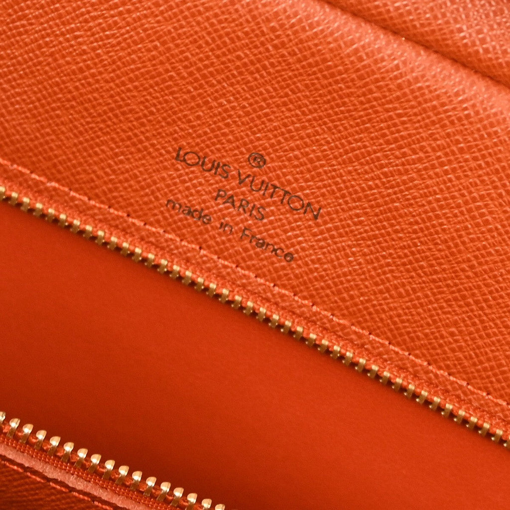 Louis Vuitton Porte-Documents Voyage Briefcase Damier Brown Canvas Briefcase Bag (Pre-Owned)
