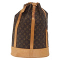 Louis Vuitton Randonnee Backpack Monogram Canvas Brown Canvas Shoulder Bag Bag (Pre-Owned)