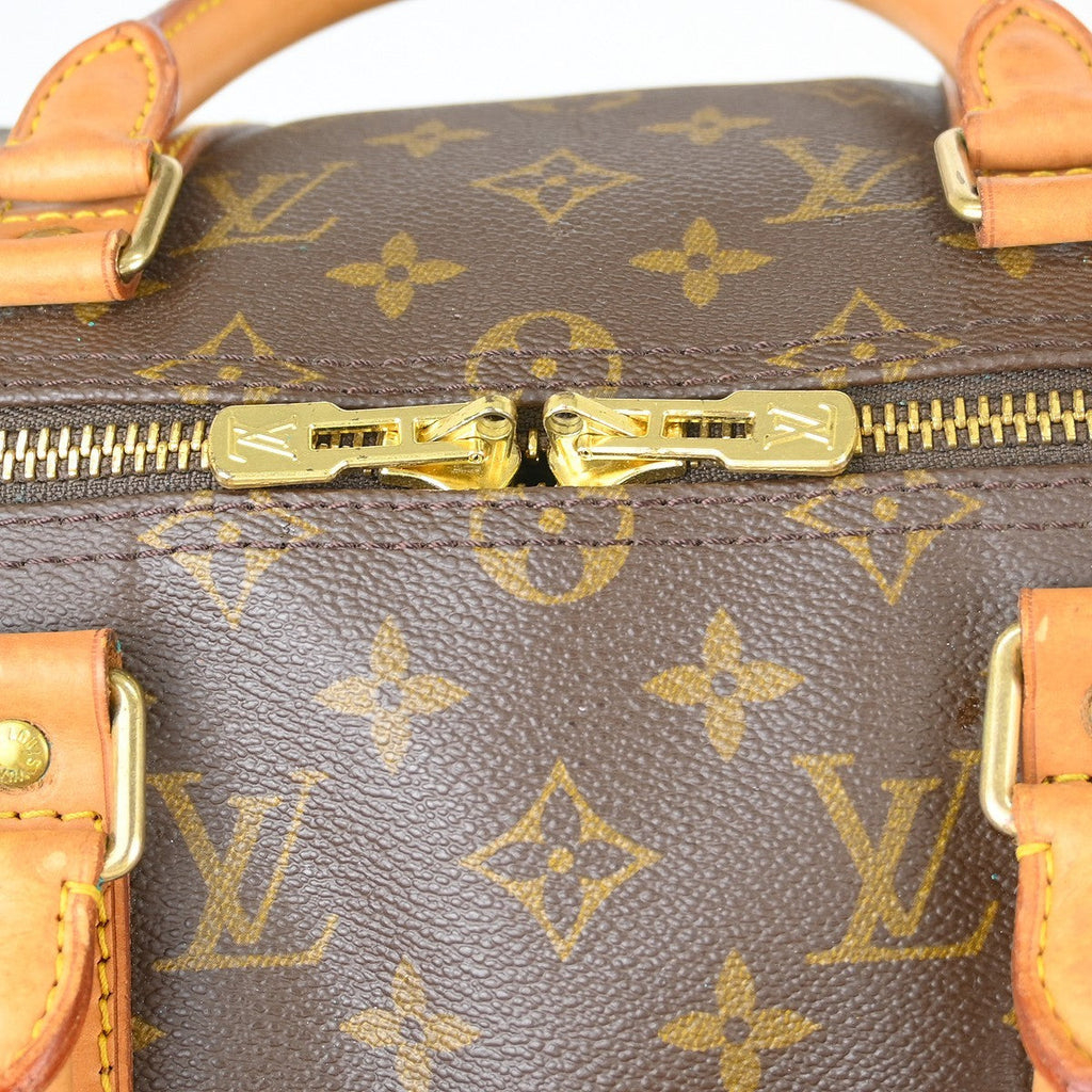 Louis Vuitton Keepall Bag Monogram Canvas Brown Canvas Travel Bag Bag (Pre-Owned)