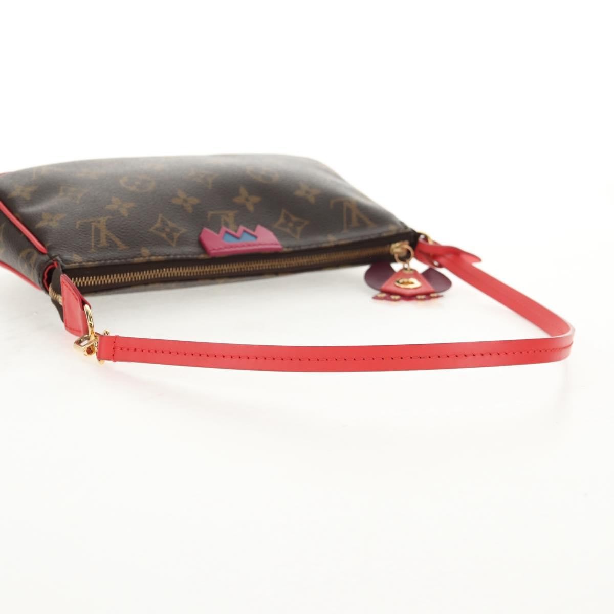 Louis Vuitton Pochette Accessoires Nm Limited Edition Totem Monogram Canvas Brown Canvas Clutche & Pouche Bag (Pre-Owned)