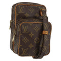 Louis Vuitton Amazone Bag Monogram Canvas Brown Canvas Shoulder Bag Bag (Pre-Owned)