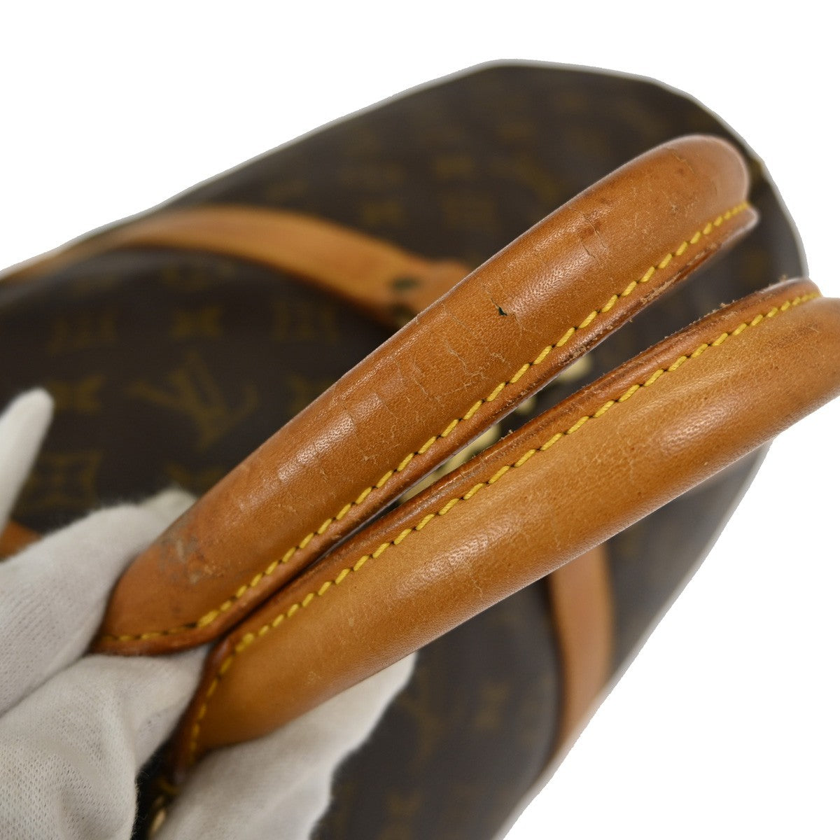 Louis Vuitton Keepall Bag Monogram Canvas Brown Canvas Travel Bag Bag (Pre-Owned)
