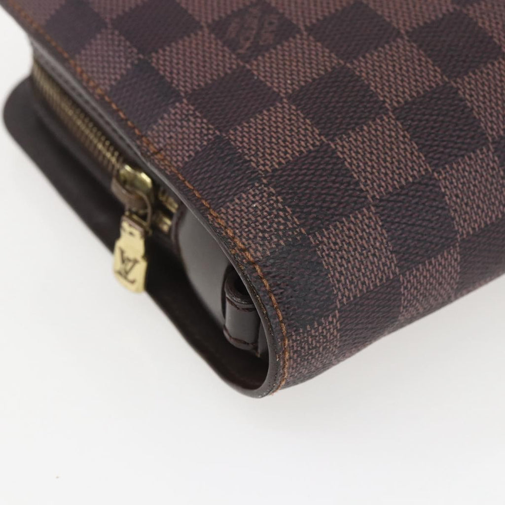 Louis Vuitton Pochette Saint Louis Damier Brown Canvas Clutche & Pouche Bag (Pre-Owned)