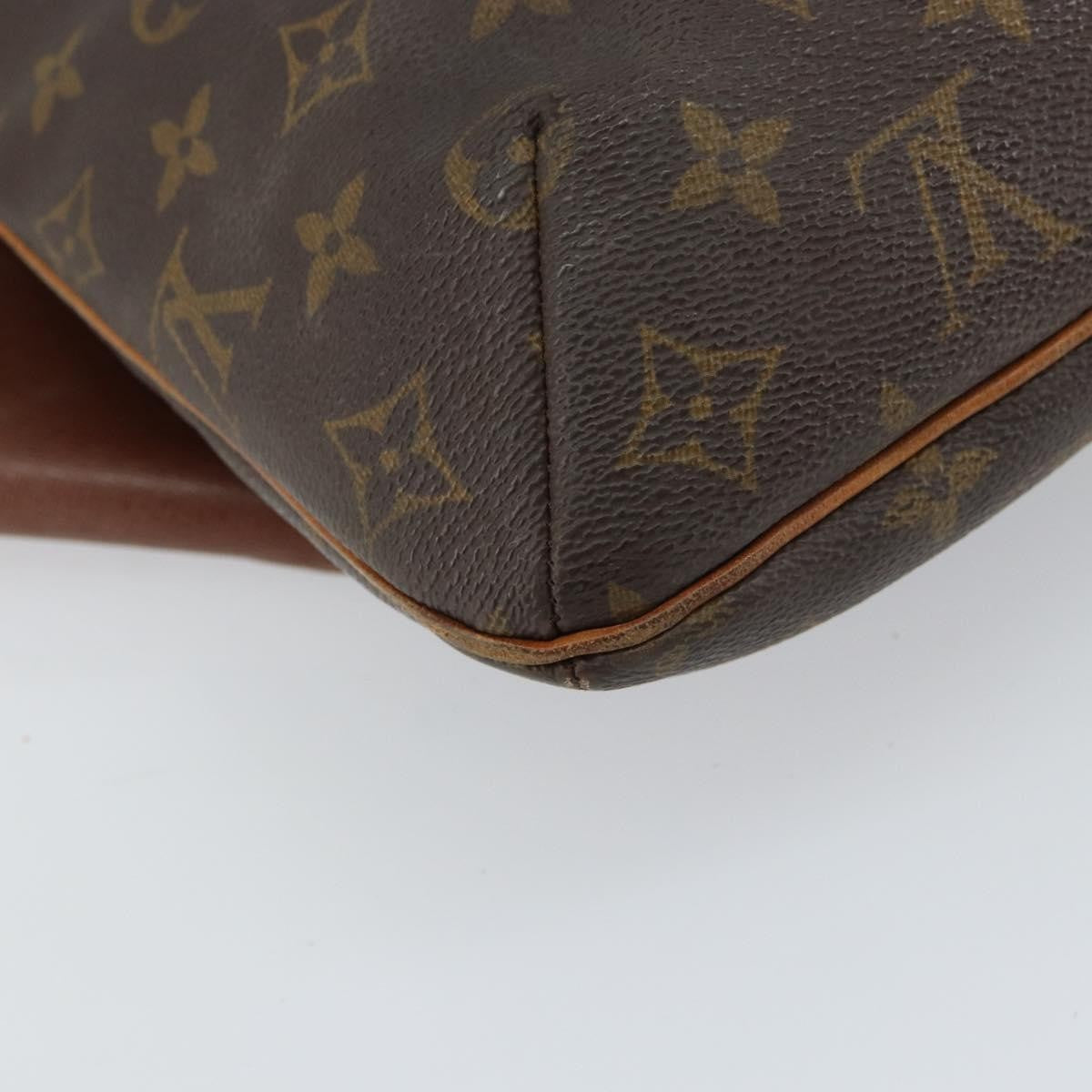 Louis Vuitton Musette Salsa Handbag Monogram Canvas Brown Canvas Shoulder Bag Bag (Pre-Owned)