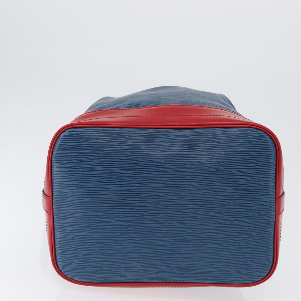Louis Vuitton Tricolor Noe Handbag Epi Leather Blue Leather Shoulder Bag Bag (Pre-Owned)