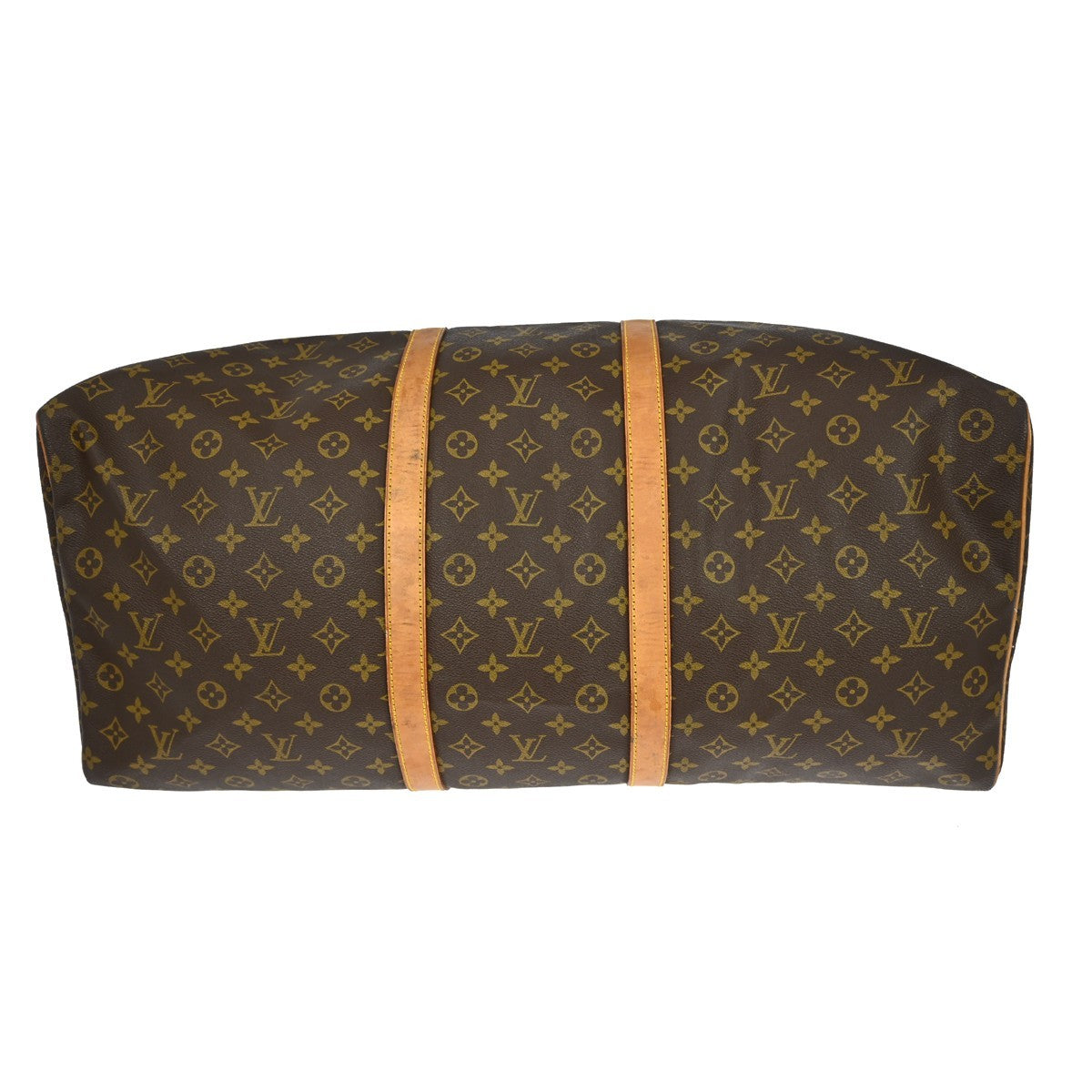 Louis Vuitton Keepall Bag Monogram Canvas Brown Canvas Travel Bag Bag (Pre-Owned)
