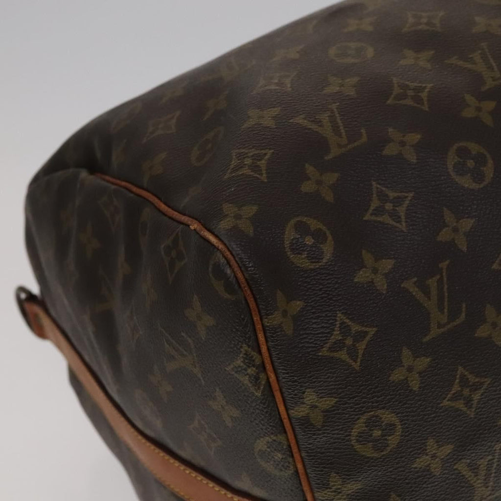 Louis Vuitton Keepall Bandouliere Bag Monogram Canvas Brown Canvas Travel Bag Bag (Pre-Owned)