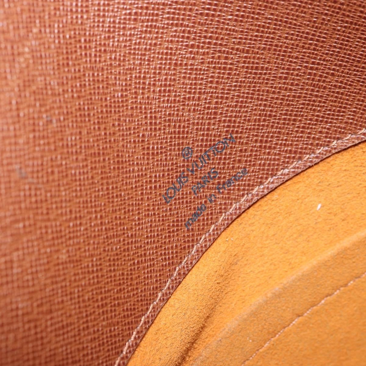 Louis Vuitton Musette Handbag Monogram Canvas Brown Canvas Shoulder Bag Bag (Pre-Owned)