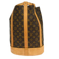 Louis Vuitton Randonnee Backpack Monogram Canvas Brown Canvas Shoulder Bag Bag (Pre-Owned)