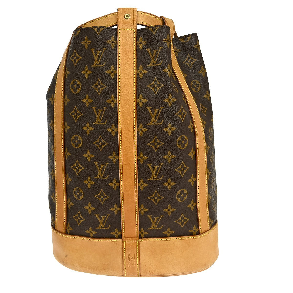 Louis Vuitton Randonnee Backpack Monogram Canvas Brown Canvas Shoulder Bag Bag (Pre-Owned)