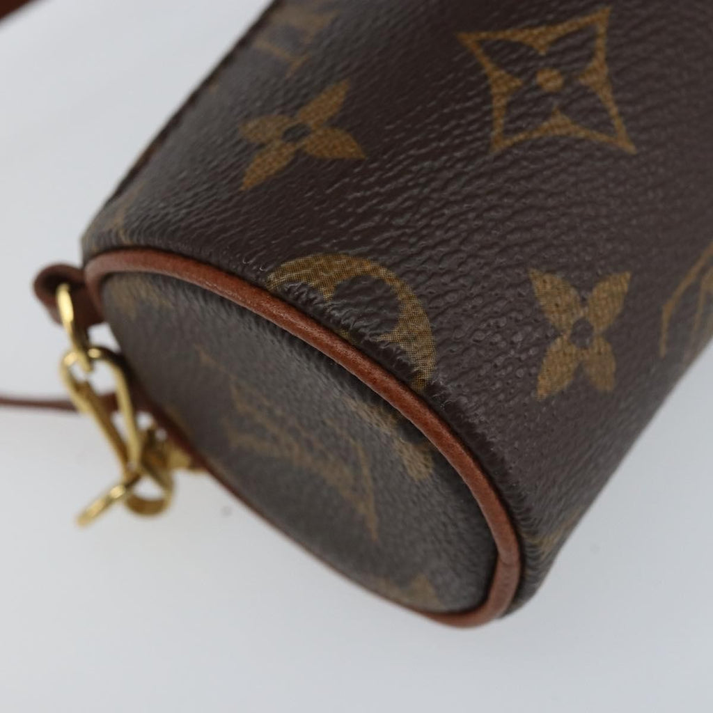 Louis Vuitton Papillon Pochette Monogram Canvas Brown Canvas Clutche & Pouche Bag (Pre-Owned)