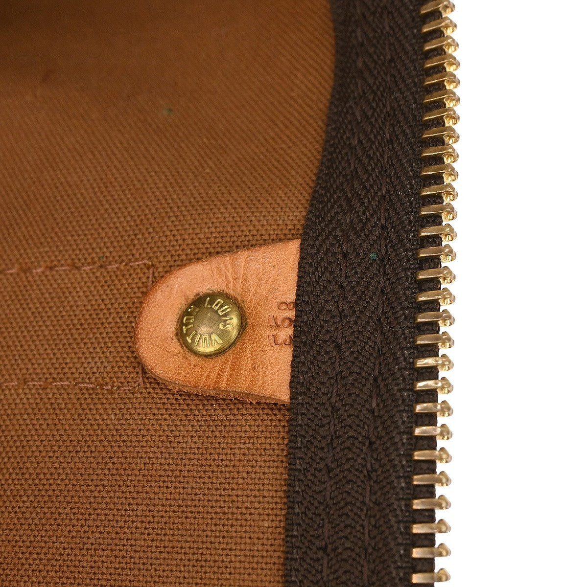 Louis Vuitton Keepall Bag Monogram Canvas Brown Canvas Travel Bag Bag (Pre-Owned)