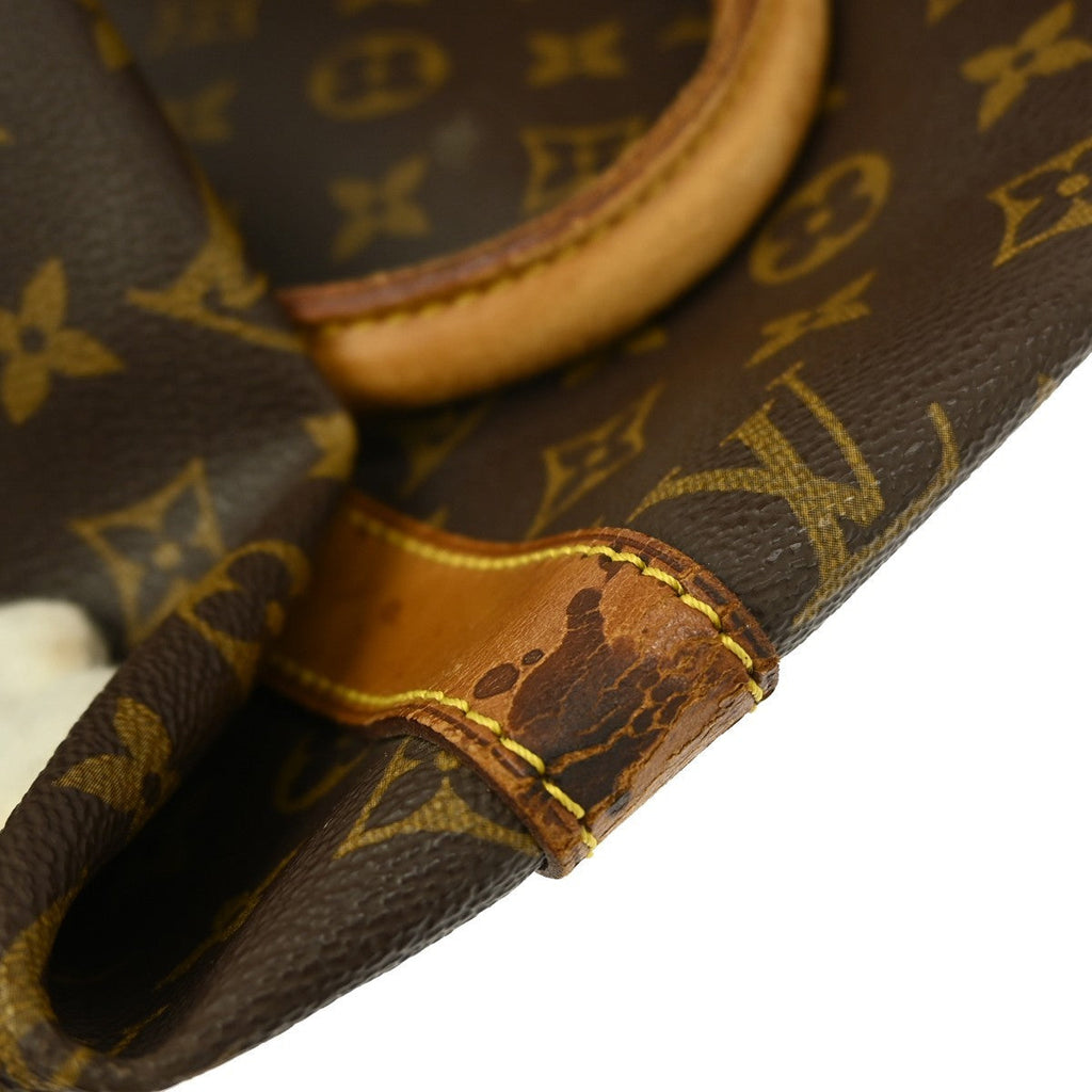 Louis Vuitton Keepall Bag Monogram Canvas Brown Canvas Travel Bag Bag (Pre-Owned)