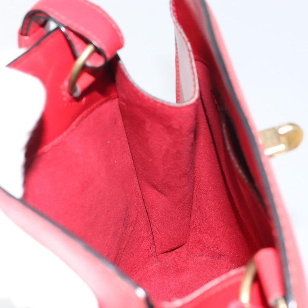 Louis Vuitton Cluny Shoulder Bag Epi Leather Red Leather Shoulder Bag Bag (Pre-Owned)