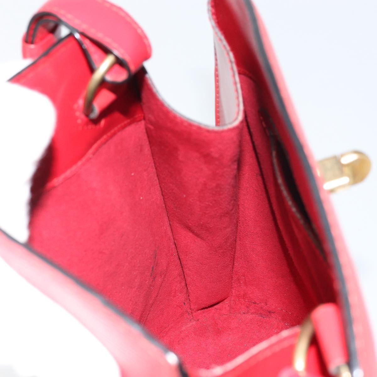 Louis Vuitton Cluny Shoulder Bag Epi Leather Red Leather Shoulder Bag Bag (Pre-Owned)