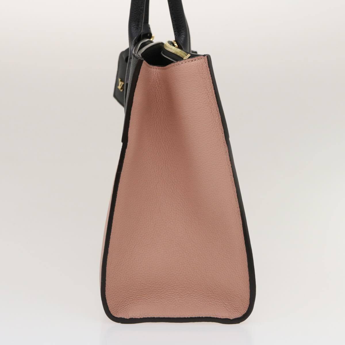 Louis Vuitton City Steamer Handbag Leather Pink Leather Bag (Pre-Owned)