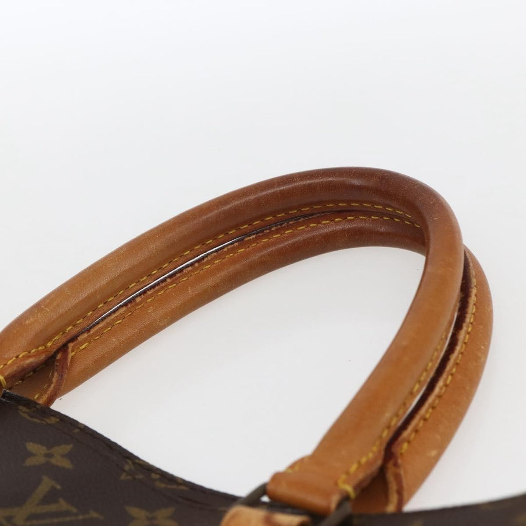 Louis Vuitton Sac Plat Bag Monogram Canvas Brown Canvas Tote Bag Bag (Pre-Owned)
