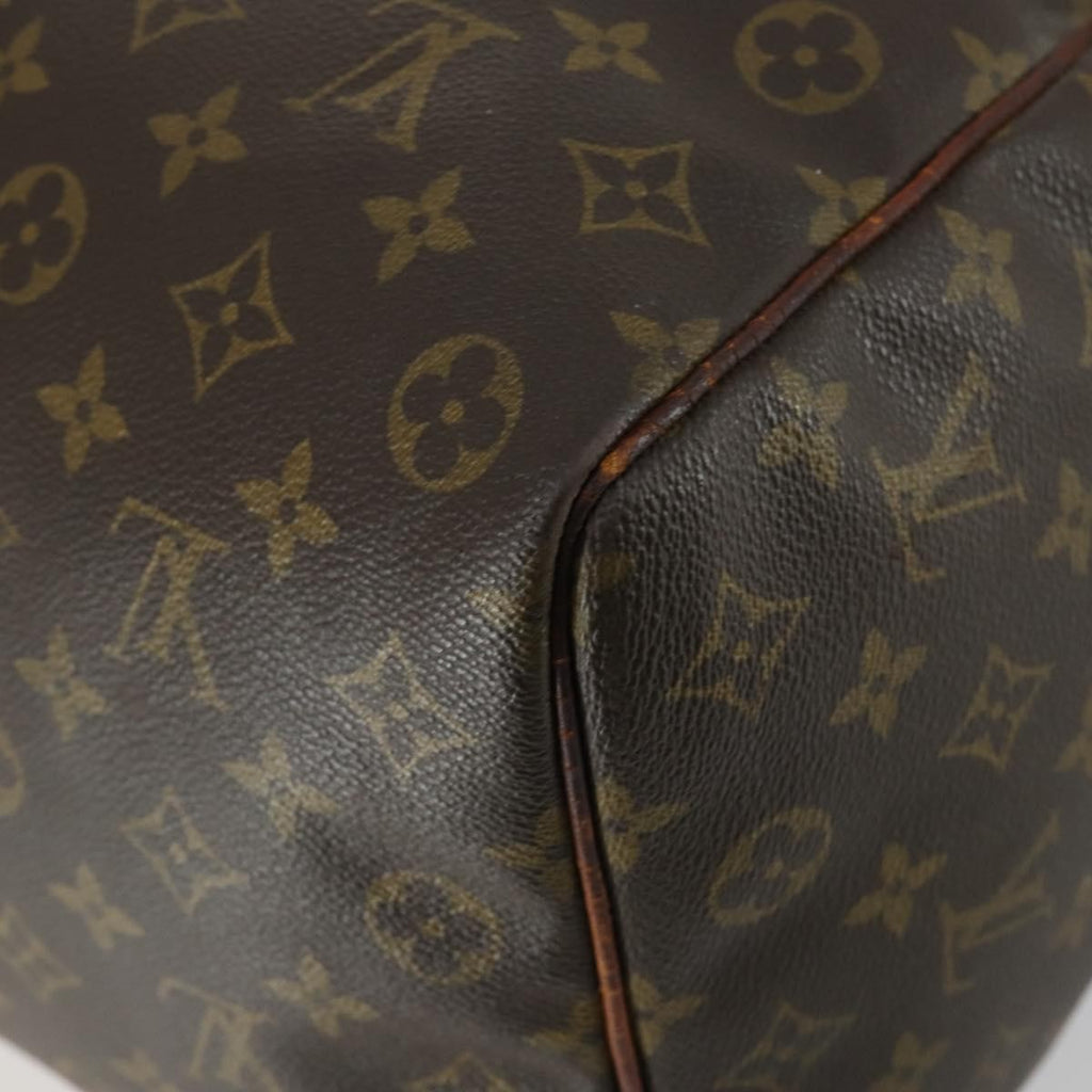 Louis Vuitton Keepall Bag Monogram Canvas Brown Canvas Travel Bag Bag (Pre-Owned)