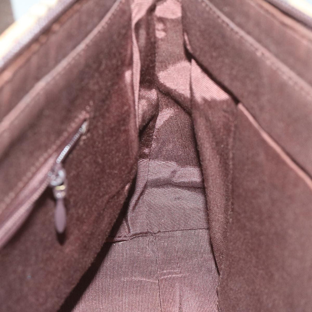 Burberry Nova Check Handbag Nova Check Canvas And Leather Beige Canvas Handbag (Pre-Owned)