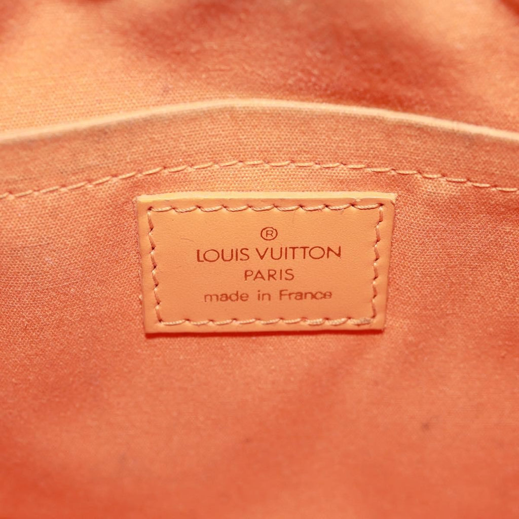 Louis Vuitton Mandara Handbag Epi Leather Orange Leather Shoulder Bag Bag (Pre-Owned)