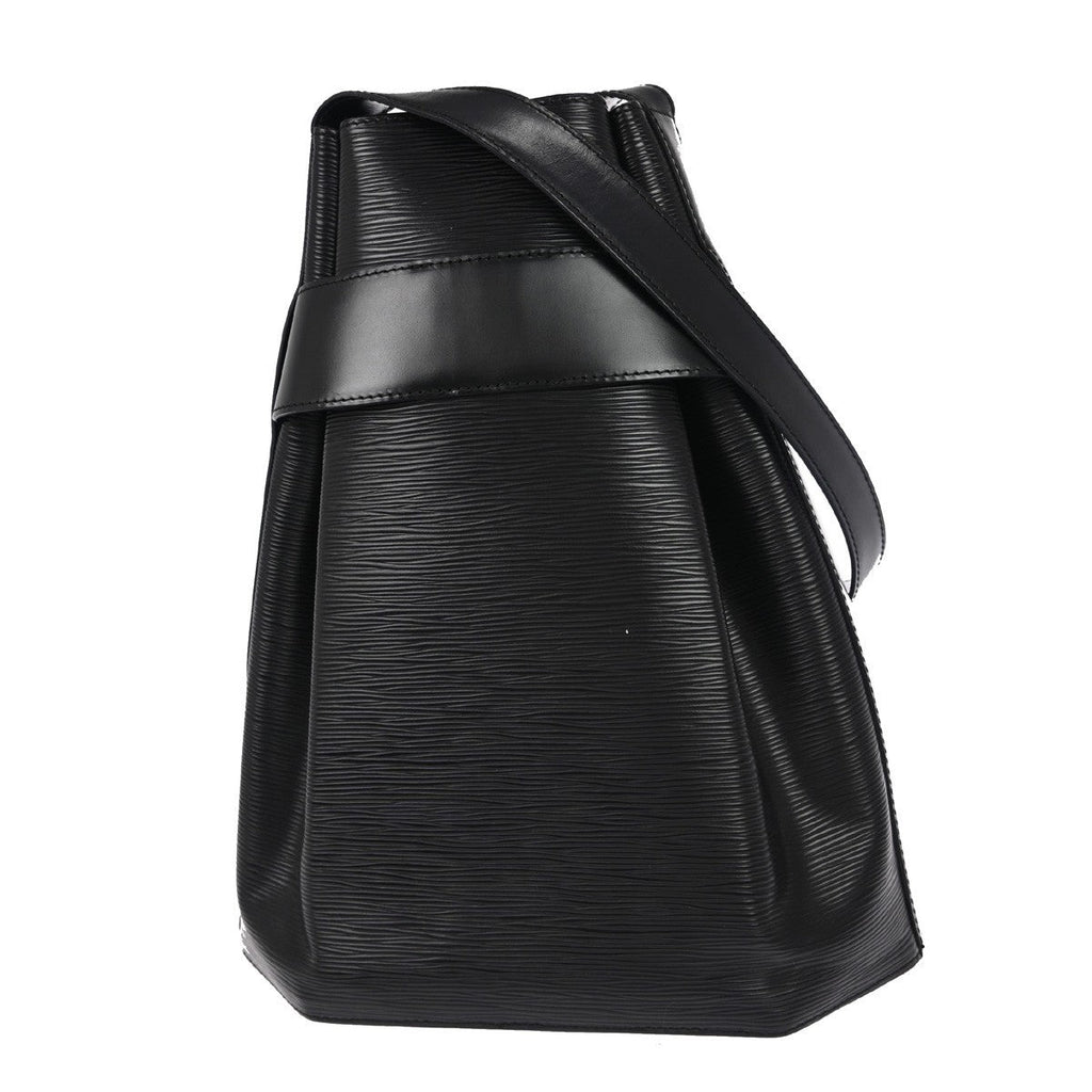 Louis Vuitton Vintage Sac D'epaule Handbag Epi Leather Black Leather Shoulder Bag Bag (Pre-Owned)